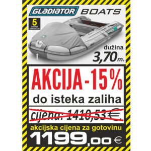 Gladiator ACTIVE C370AL sivi
