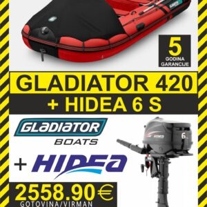 Set Gladiator 420 + Hidea 6