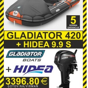 Set Gladiator 420 + Hidea 9