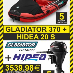 Set Gladiator 370 + Hidea 20