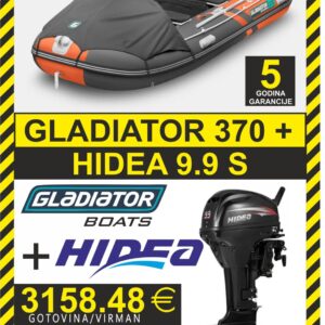 Set Gladiator 370 + Hidea 9