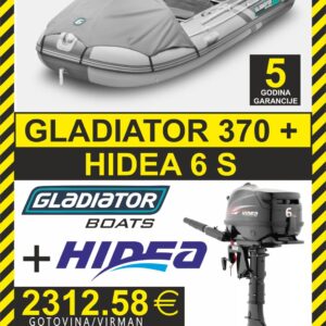 Set Gladiator 370 + Hidea 6