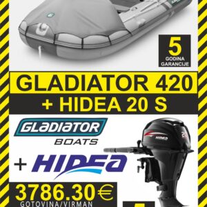 Set Gladiator 420 + Hidea 20